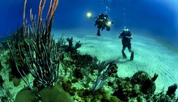 scuba driving
