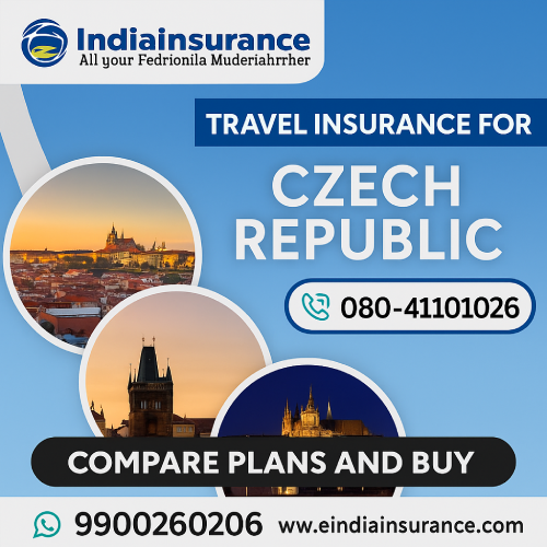 Czech Republic Visa Travel Insurance from India 2026 | Schengen ...