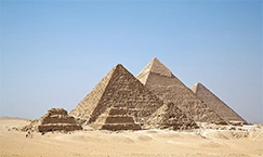 Pyramids of Giza Cairo Egypt